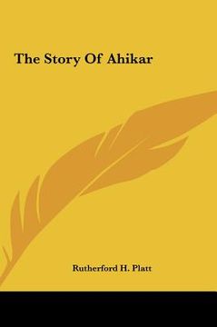portada the story of ahikar the story of ahikar (en Inglés)