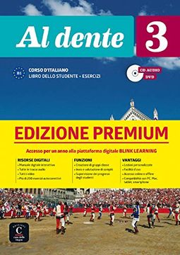 portada Al Dente 3: Livre de L'élève et Cahier Premium (1Dvd + 1 cd Audio)
