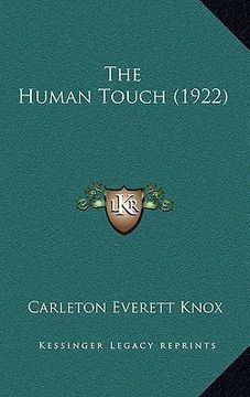 portada the human touch (1922) (en Inglés)