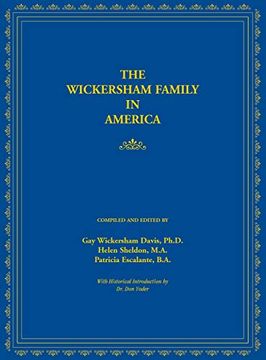 portada The Wickersham Family in America (en Inglés)