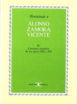 portada Homenaje zamora vicente, 4 (in Spanish)