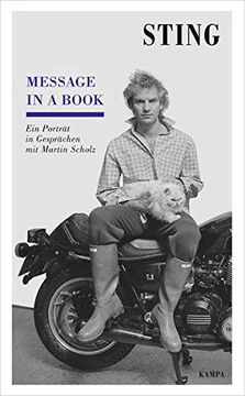 portada Sting - Message in a Book: Ein Porträt in Gesprächen mit Martin Scholz (Kampa Salon: Gespräche) (en Alemán)