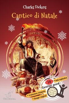 portada Cantico di Natale (in prosa - ossia - Un racconto natalizio di fantasmi): Nuova edizione illustrata con i disegni originali di John Leech (en Italiano)