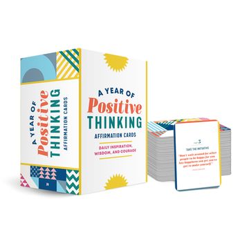 portada A Year of Positive Thinking Affirmation Cards (en Inglés)