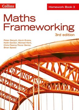 portada Ks3 Maths Homework Book 3 (Maths Frameworking) (en Inglés)