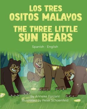 portada The Three Little sun Bears (Spanish-English): Los Tres Ositos Malayos 