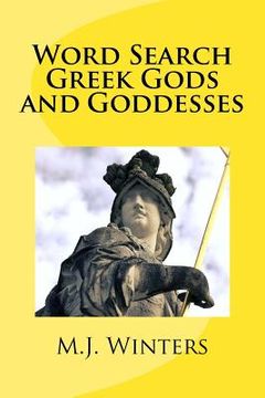 portada Word Search Greek Gods and Goddesses (en Inglés)