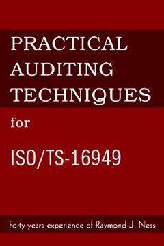 portada practical auditing techniques for iso/ts-16949 (en Inglés)