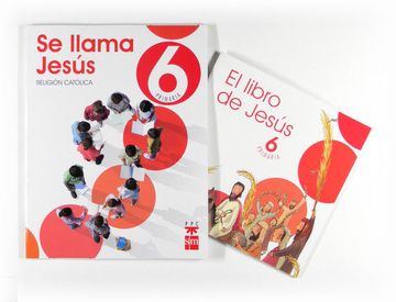 portada Religión Católica, se Llama Jesús. 6 Primaria (in Spanish)