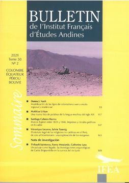 portada Bulletin 50(2) Una nueva lista de palabras de la lengua mochica del siglo XIX y otros artículos (in Spanish)