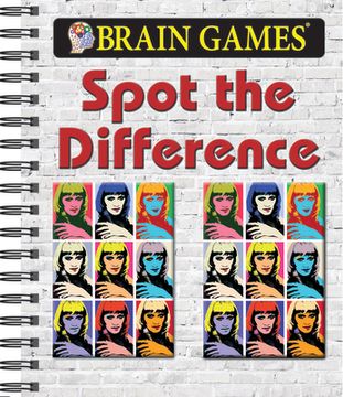 portada Brain Games Spot the Difference (Brain Games - Picture Puzzles) (en Inglés)