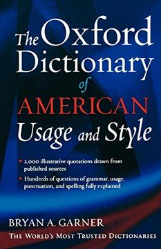 portada The Oxford Dictionary of American Usage and Style 
