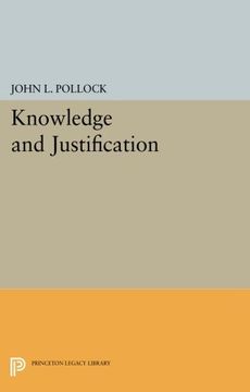 portada Knowledge and Justification (Princeton Legacy Library) (en Inglés)