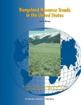 portada Rangeland Resource Trends in the United States: A Technical Document Supporting the 2000 USDA Forest Service RPA Assessment (en Inglés)