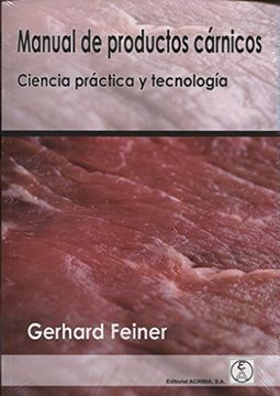 portada Manual de Productos Carnicos. Ciencia Practica y Tecnologia (in Spanish)