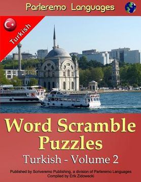 portada Parleremo Languages Word Scramble Puzzles Turkish - Volume 2 (en Turco)