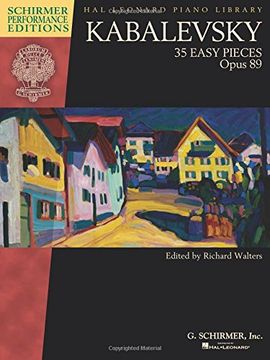 portada 35 Easy Pieces op. 89 for Piano - Schirmer Performance Editions (Schirmer Performance Editions: Hal Leonard Piano Library) (en Inglés)