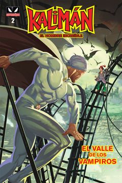 portada KALIMÁN EL HOMBRE INCREÍBLE EL VALLE DE LOS VAMPIROS 2 (in Spanish)