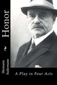 portada Honor: A Play in Four Acts (in English)