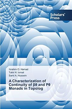 portada A Characterization of Continuity of  and P Monads in Topolog