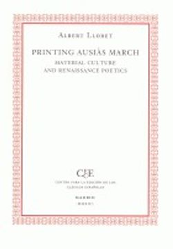 portada Printing Ausiàs March (in English)