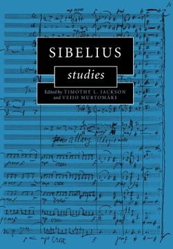 portada Sibelius Studies (Cambridge Composer Studies) (en Inglés)