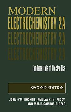 portada Modern Electrochemistry 2a: Fundamentals of Electrodics 