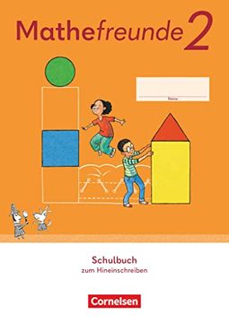 portada Mathefreunde - Allgemeine Ausgabe 2022 - 2. Schuljahr: Schulbuch zum Hineinschreiben mit Kartonbeilagen und Das-Kann-Ich-Schon-Heft - Verbrauchsmaterial, mit Buchtaucher-App (in German)