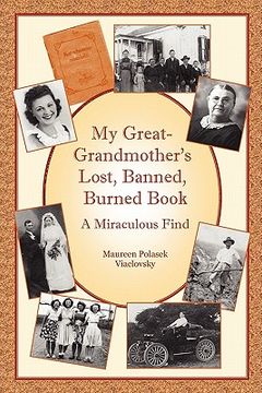portada my great-grandmother's lost, banned, burned book (en Inglés)