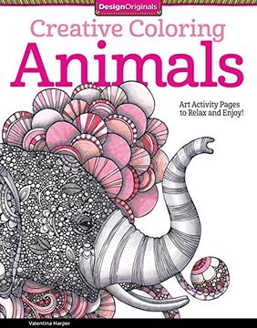 portada Creative Coloring Animals: Art Activity Pages to Relax and Enjoy! (Design Originals)