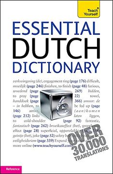 portada Essential Dutch Dictionary (Teach Yourself) (en Inglés)