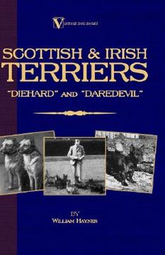 portada scottish terriers and irish terriers - "scottie diehard" and "irish daredevil" (a vintage dog books breed classic)