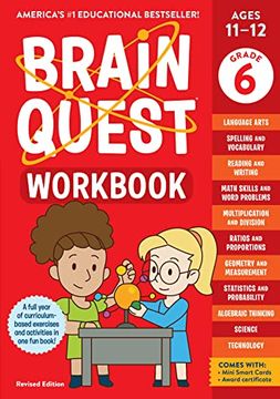portada Brain Quest Workbook: 6th Grade Revised Edition (Brain Quest Workbooks) 