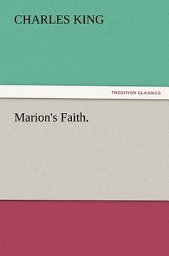 portada marion's faith. (en Inglés)