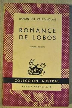 portada Romance de Lobos (in Spanish)