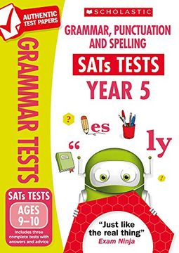 portada Grammar, Punctuation and Spelling Test - Year 5 (National Curriculum Sats Tests) (en Inglés)