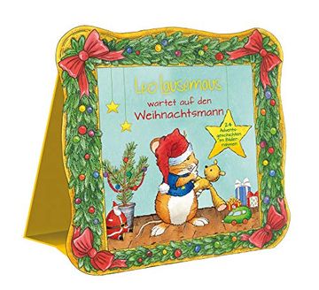 portada Leo Lausemaus Wartet auf den Weihnachtsmann: 24 Adventsgeschichten im Bilderrahmen (en Alemán)