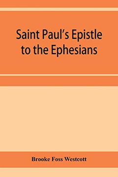 portada Saint Paul's Epistle to the Ephesians: The Greek Text (en Inglés)
