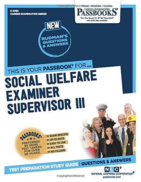 portada Social Welfare Examiner Supervisor iii (en Inglés)