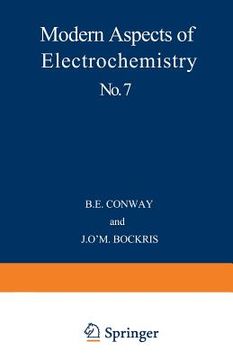 portada Modern Aspects of Electrochemistry No. 7 (en Inglés)