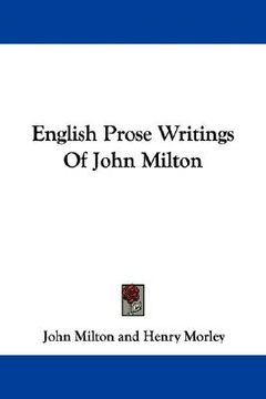 portada english prose writings of john milton (in English)