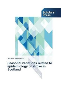 portada Seasonal variations related to epidemiology of stroke in Scotland