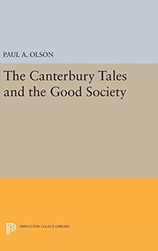 portada The Canterbury Tales and the Good Society (Princeton Legacy Library) (in English)