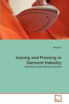portada ironing and pressing in garment industry (en Inglés)