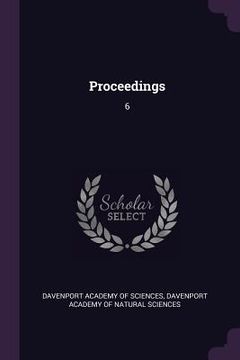 portada Proceedings: 6 (en Inglés)
