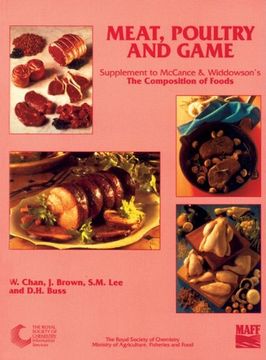 portada Meat, Poultry and Game: Supplement to the Composition of Foods (en Inglés)