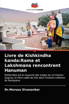 portada Livre de Kishkindha kanda: Rama et Lakshmana rencontrent Hanuman (en Francés)