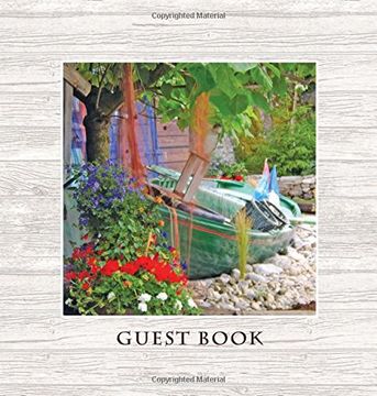 portada GUEST BOOK, Visitors Book, Comments Book, Guest Comments Book HARDBACK Vacation Home Guest Book, House Guest Book, Beach House Guest Book, Visitor Comments Book (in English)