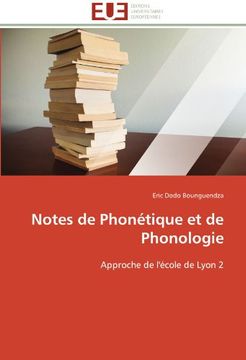 portada Notes de Phonetique Et de Phonologie