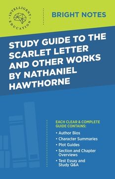 portada Study Guide to The Scarlet Letter and Other Works by Nathaniel Hawthorne (en Inglés)